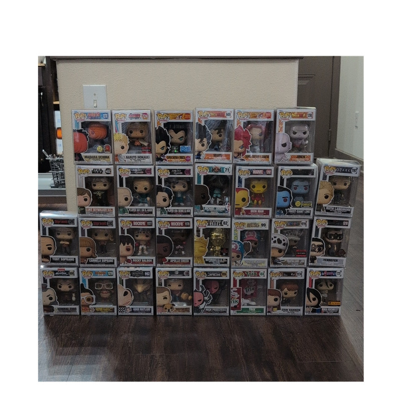 Funko Pop Mixed Lot 29 Boxed Dragon Ball Marvel Star Wars and Other Exclusive