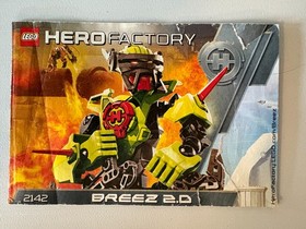 Lego Hero Factory Breez 2.0 (2142) Complete & Retired Includes Instructions