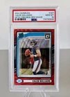 2024 Panini Donruss - Caleb Williams #327 Optic Red Wave Prizm (RC) PSA 10 Bears