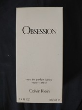 Calvin Klein Obsession Eau de Parfum Spray 100ml.  Opened But Unused.