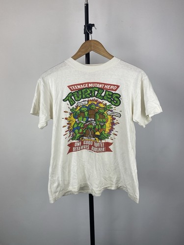 🔥VNTG 1990 Teenage Mutant Hero Ninja Turtles Turtle Weekend T-Shirt Small RAR - Bild 1 von 24