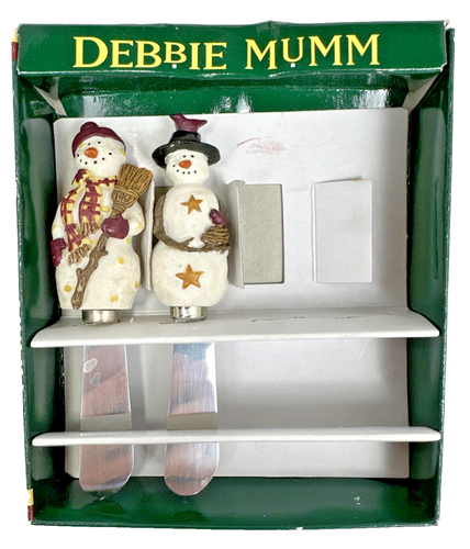 Vintage Debbie Mumm Schneemann Käsestreuer Modell # 12655 unvollständig - Bild 1 von 3