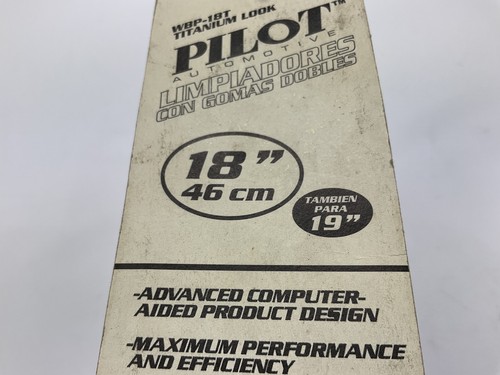 Pilot WBP-18T Dual Wiper Blade 18" Titanium Look - Picture 3 of 3