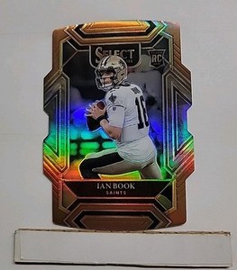 2021 Select Ian Book RC #279 Copper Prizm Rookie #'d 160/199 Die-Cut Saints L1