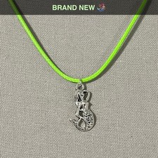 FREE UK TRACKED POSTAGE - Mermaid Charm Necklace. Brand New 19"