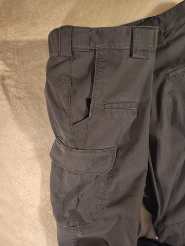 Pantalones Stryke 5.11 tácticos para hombre 40x35 azules bolsillos de carga 74369-019 511 militares - Imagen 5 de 16