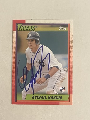 Avisail Garcia SIGNED 2013 Topps Archives RC #181 IP AUTO Detroit Tigers  - Picture 1 of 2