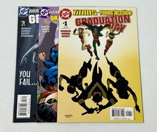 2003 Titans Young Justice Graduation Day #1-3 DC Comics 1st Indigo AKA Braniac 8