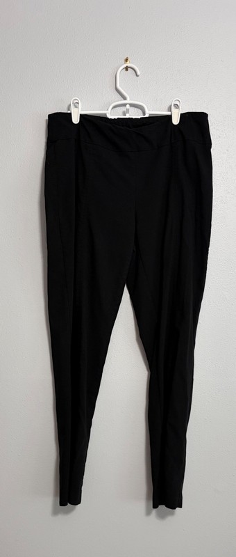 Zac & Rachel pull on pants black size 12