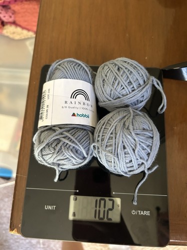 2 Pound Cotton Yarn Bundle (Hobbii Rainbow 8/8, Loops And Threads Cotton Créme) - Picture 2 of 13