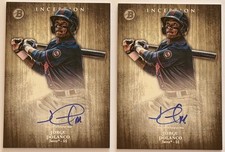 2014 Bowman Inception Prospect JORGE POLANCO On-Card Autograph (2X) card LOT M’S