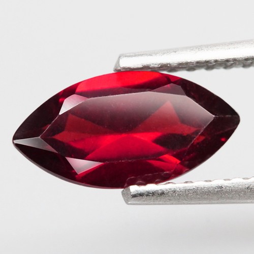 1.28Ct. Natural Spessartine Garnet Red Marquise Facet Unheated Namibia Sparkling - Picture 5 of 7
