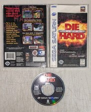 Die Hard Trilogy (Sega Saturn, 1997) Complete w/ Manual