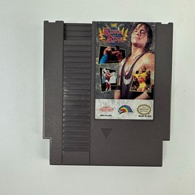 WWF King Of The Ring Nintendo Entertainment System NES Game CIB w/ Poster
