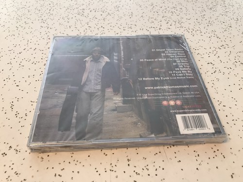 Patrick Thomas Cd Ghost Town Radio 2004 Superstring Records VG Condition - Imagen 2 de 3