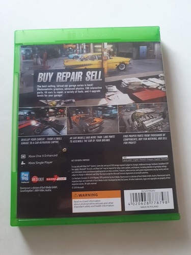 Car Mechanic Simulator (Xbox One, 2019) - Picture 3 of 3