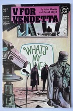 V for Vendetta #5 • Alan Moore! Hot Series! (DC 1988)