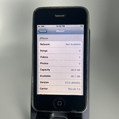 Apple iPhone 3GS - 32 GB - Black (Unlocked) (CA) for sale