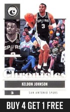 Keldon Johnson 2021-22 Panini Chronicles #27 San Antonio Spurs