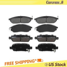 Front Rear Brake Pads Set for Renault Koleos 2.5L 2010 2011 2012 2013-2016