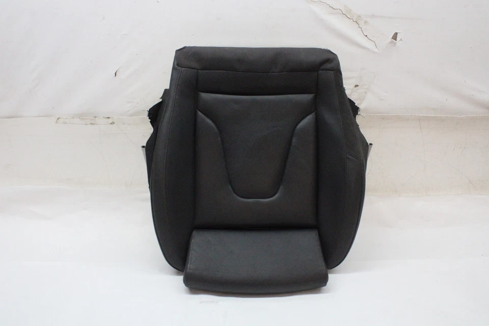 Audi A5 2016 cupé asiento inferior delantero derecho cojín cuero negro fabricante de equipos originales 14 15 16 17 Foto 3 de 4