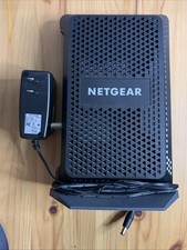 NETGEAR CM600 DOCSIS 3.0 Cable Modem w/Power Supply Working Tested