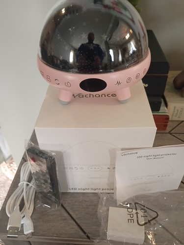 Baby Night Light Star Projector Night Light projector for Kids Room with Soun... - Picture 2 of 5