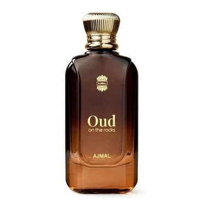 Ajmal Oud On The Rocks Eau De Parfum 100ml Unisex Smoky Amber Oud FS