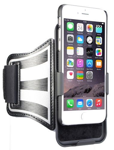Slim Étui +Brassard +Clip Ceinture Holster pour IPHONE Se 2022 2020 - Noir - Photo 10 sur 11