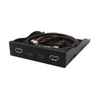 USB3.2 GEN2 TYPE-C Diskettenlaufwerkposition 10 Gbps Panel 3,5--HUB 19P2738