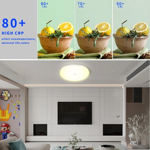 36W LED Deckenlampe Mit Bewegungsmelder Sensor Deckenleuchte Flurlampe Lampe DHL - Bild 18 von 19