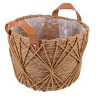  Woven Planter Flower Arrangement Basket Planters for Indoor Plants