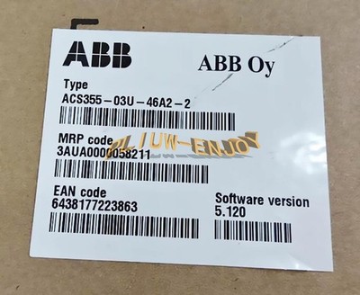 1PCS NEW ABB Frequency Converter ACS355-03U-46A2-2