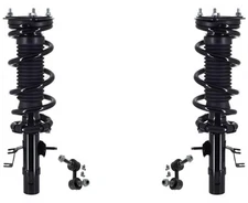 Front Struts & Sway Bar Links For Infiniti QX50 2014 2015 2017 All Wheel Drive