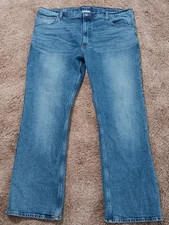 Arizona Jeans Men's 40x29 Flex Bootcut Blue Denim Pants Western Cowboy Rodeo