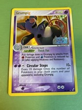 Grumpig 20/100 Reverse Holo Rare Crystal Guardians Pokemon Card VLP