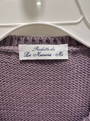 Le Nouveau Ne Girls Cardigan Size 6 - Picture 2 of 9