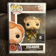 Funko Pop! The Seven Deadly Sins Escanor #1346 Chalice Exclusive with Protector
