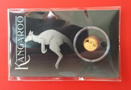 2025 Australien 2 Dollar  Mini Roo  Blister Gold 999 PP proof