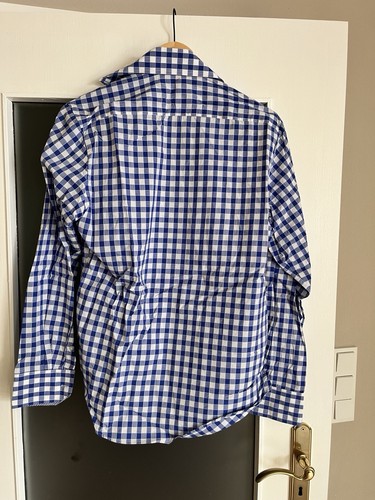 Herren Anzugshemd Hemd Tailorbyrd Größe S Blau Kariert - Bild 5 von 5