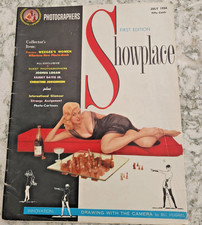 Showplace Photographers  July 1956 VTG Magazine. Jayne Mansfield, Sammy Davis Jr