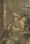 Ein fröhlicher Zecher, um 1810, Mezzotinto Barock 1800-1849 Unbekannt (19.Jhd)
