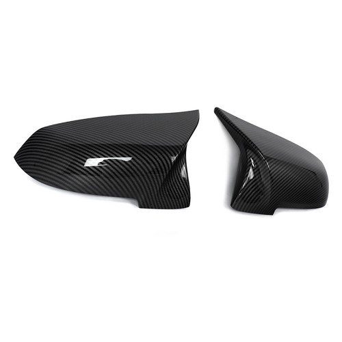 Carbon Fiber Pattern Rear View Mirror Cover Caps For BMW F10 F11 F07 F06 2014-16 - Picture 8 of 19