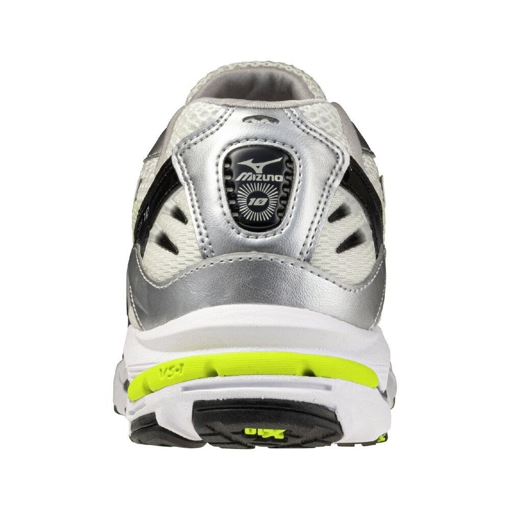 Mizuno Wave Rider 10 Emmi White Light Yellow Silver D1GA210419