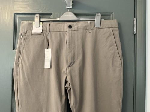 NEW M&S Stone Coloured Chinos 40” Waist - Picture 2 of 5