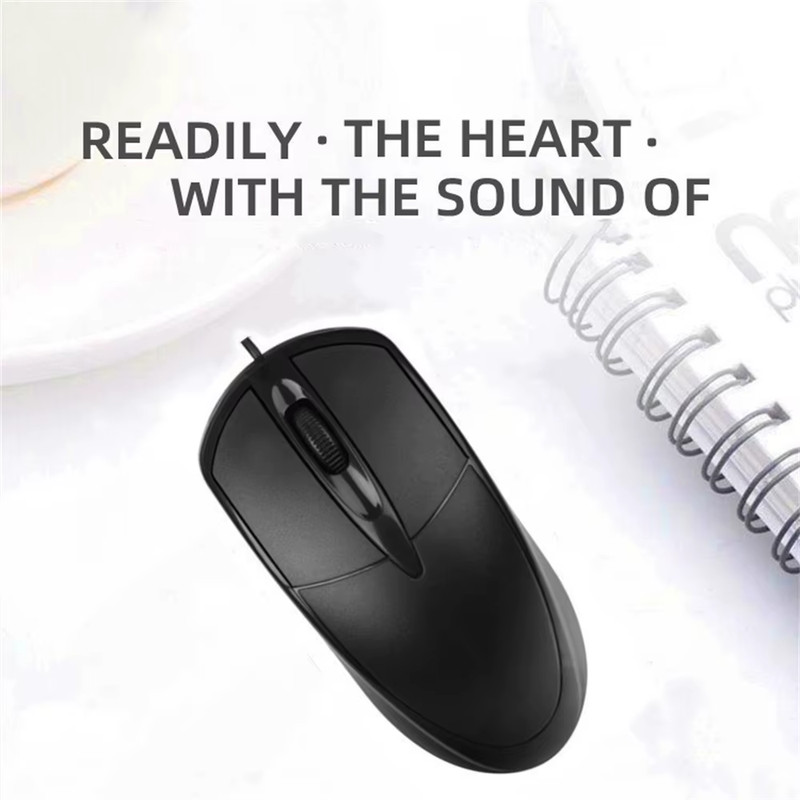 USB Wired Optical Mouse 1200 DPI Gaming Office Mouse for PC Laptop