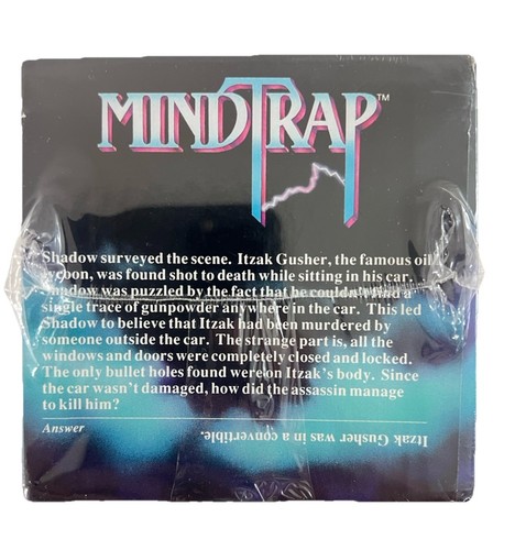 Vintage MINDTRAP (1991) Sealed, Board Trivia Strategy Card Game 12+ - Picture 4 of 4