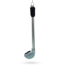 Elegant Golf Club Blown Glass Ornament