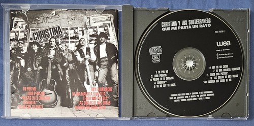 Christina y los Subterraneos - Que me marta un rayo CD - Picture 2 of 3