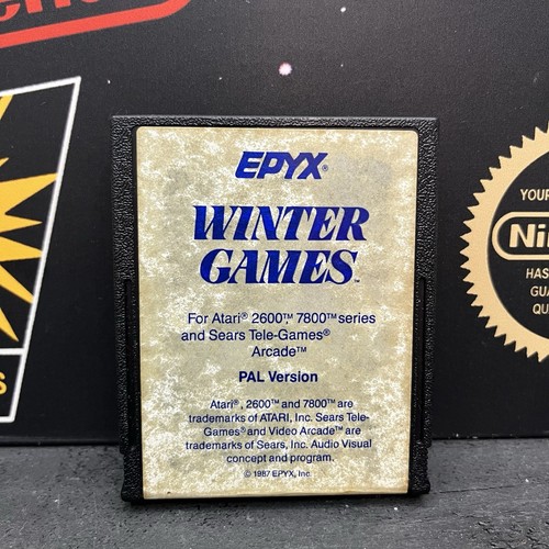 Epyx Summer Games & Winter Games W.Manuals Atari 2600 7800 TESTED FREE POSTAGE - Bild 16 von 24